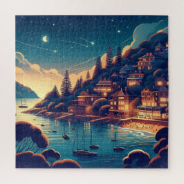 Puzzle Dreamy Coastal Night