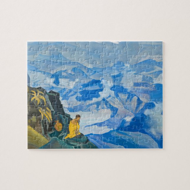 Puzzle Drogas de vida de Nicholas Roerich (Horizontal)