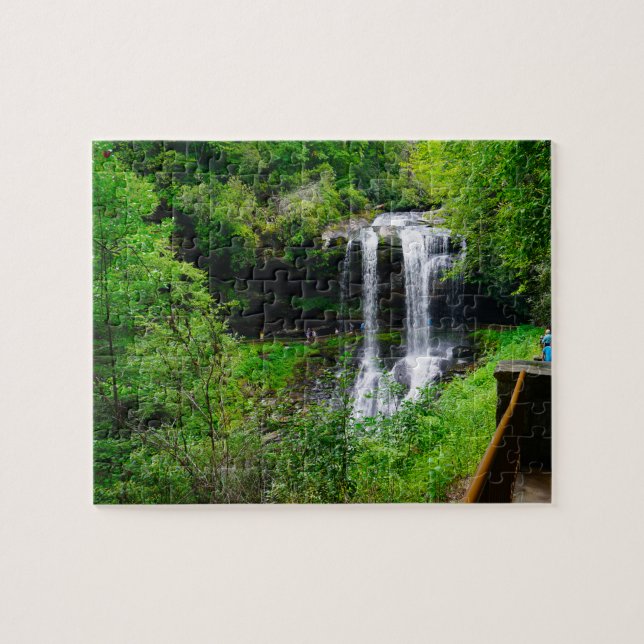 Puzzle Dry Falls Carolina del Norte (Horizontal)