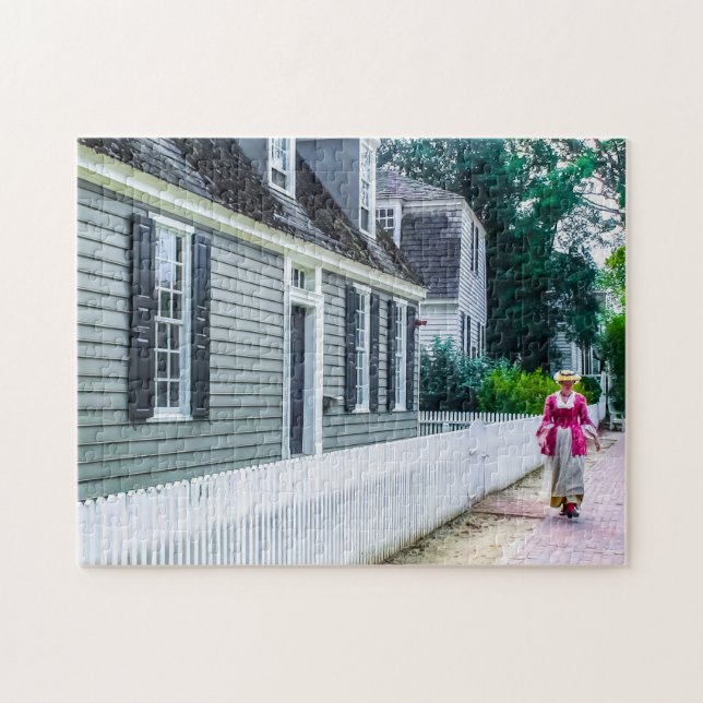 Puzzle DSC02376-Dama Colonial caminando (Horizontal)