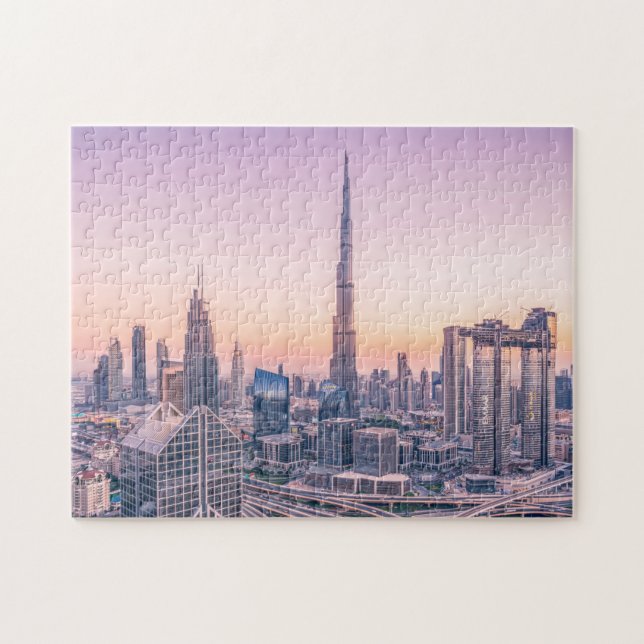 Puzzle Dubai Emiratos Árabes Unidos: Asia Burj Khalifa Si (Horizontal)