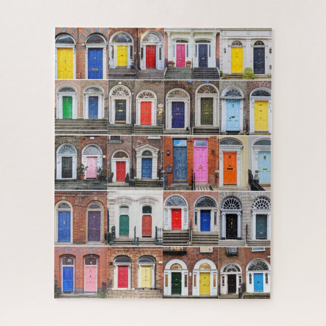 Puzzle Dublin Doors - Neighbors (Vertical)