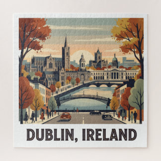 Puzzle Dublín en otoño