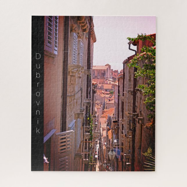 Puzzle Dubrovnik dentro de las paredes de la ciudad vieja (Vertical)
