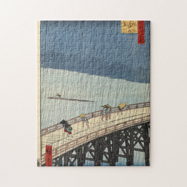 Puzzle Ducha súbita sobre el puente y Atake de (Vertical)