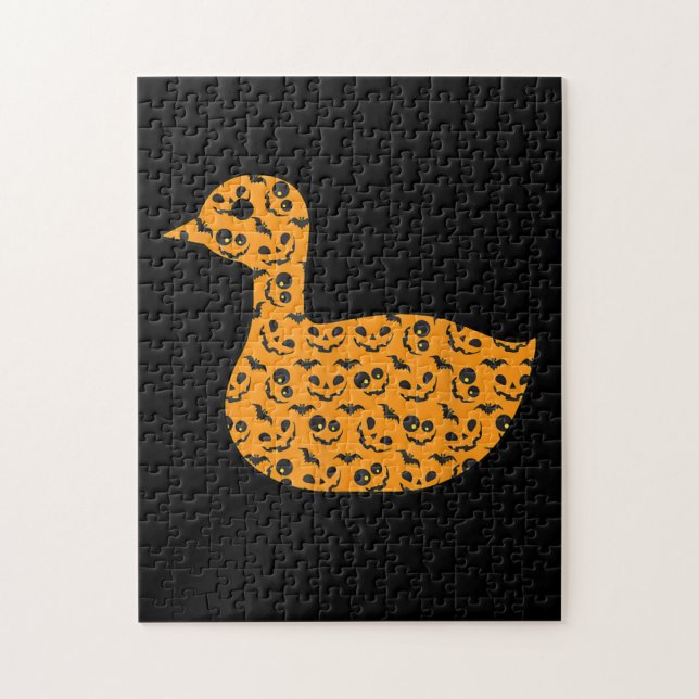 Puzzle Duck Easy Halloween Outfit Mallard Dipper Lazy (Vertical)