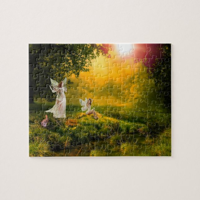 Puzzle Duendes donde vive la gente pequeña Irlanda (Horizontal)