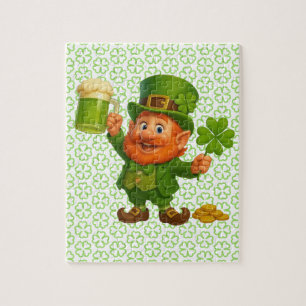 Puzzle Dulce/ caprichoso duende día de San Patricio