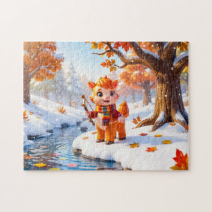 Puzzle Dulce personaje del zodiaco Sagitario en 3D