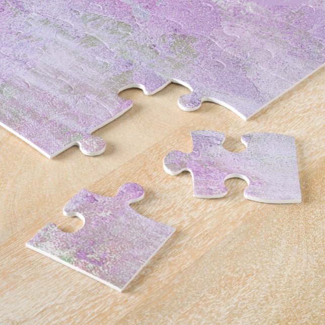 Puzzle Dulce romántico Feliz Año Nuevo 2016 Rosa suave (Lado)