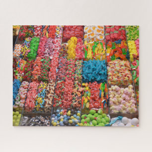 Puzzle Dulces de la tienda de caramelos