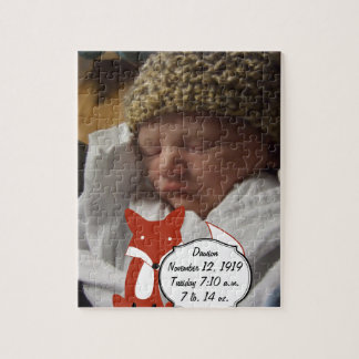 Puzzle Dulces regalos de ducha de Woodland Fox