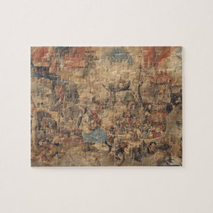Puzzle Dulle Griet (megohmio enojado) por Pieter Bruegel