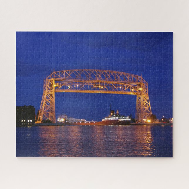 Puzzle Duluth Aerial Lift Bridge y John G. Munson (Horizontal)