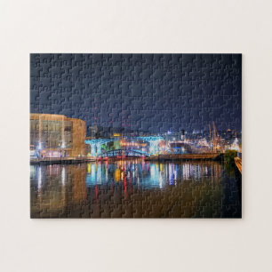 Puzzle Duluth Minnesota, SS William A Irvin y puente de e