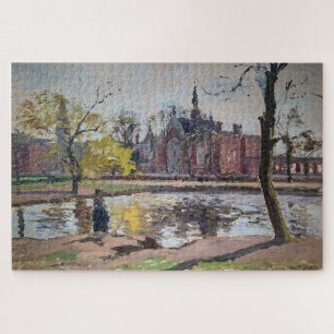 Puzzle Dulwich College, Londres (1871), por Camille Pissa