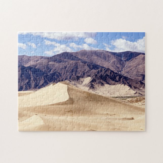Puzzle Dunas de arena cerca del monasterio de Samye - Tíb (Horizontal)