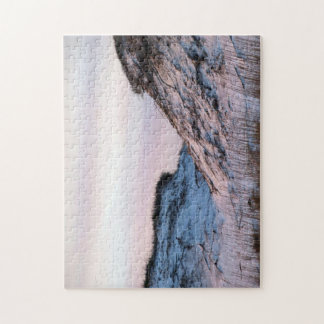 Puzzle Dunas de arena en el atardecer en una