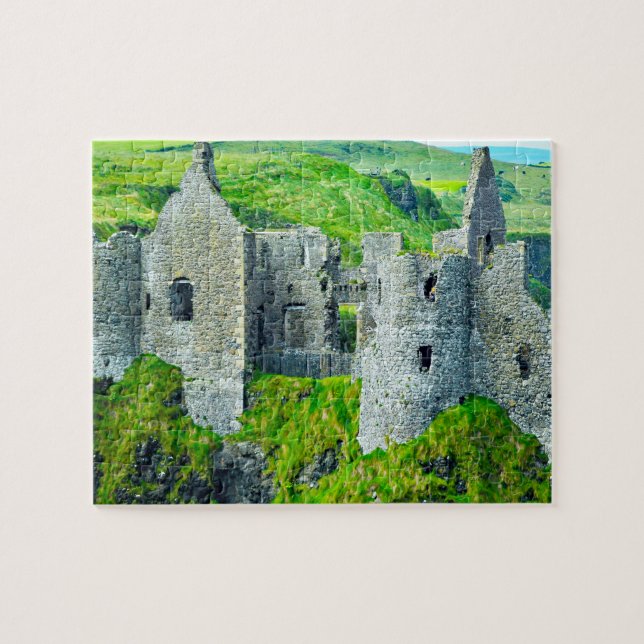 Puzzle Dunluce Castle Antrim Ireland (Horizontal)
