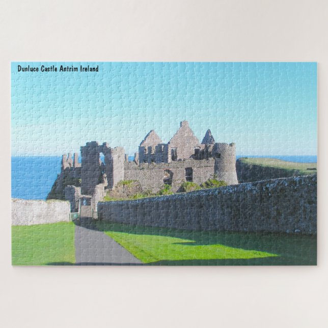 Puzzle Dunluce Castle Antrim Ireland (Horizontal)