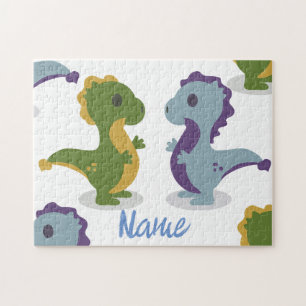 Puzzle Dúo de dinosaurios lindos Thunder_Cove