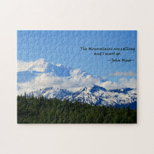 Puzzle Duplicación - Mtns es llamada/Denali - J Muir
