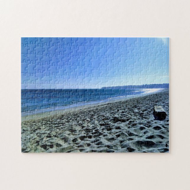 Puzzle Dusk en la playa de Malibu (Horizontal)
