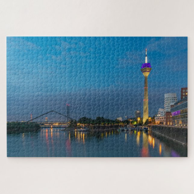 Puzzle Dusseldorf Alemania (Horizontal)