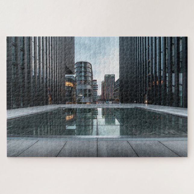 Puzzle Dusseldorf Alemania (Horizontal)