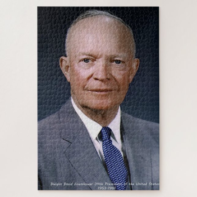 Puzzle Dwight  D. Eisenhower 34º Presidente (Vertical)