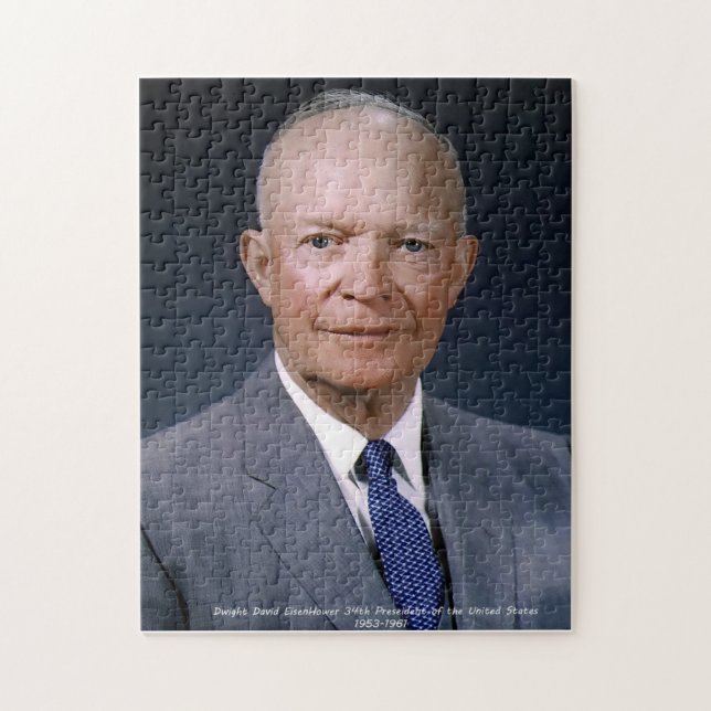 Puzzle Dwight D. Eisenhower 34° Presidente (Vertical)