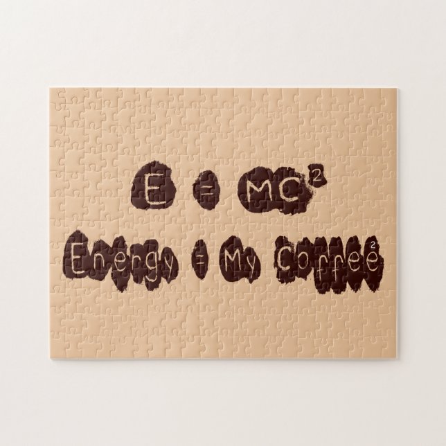 PUZZLE E = MC2 (Horizontal)