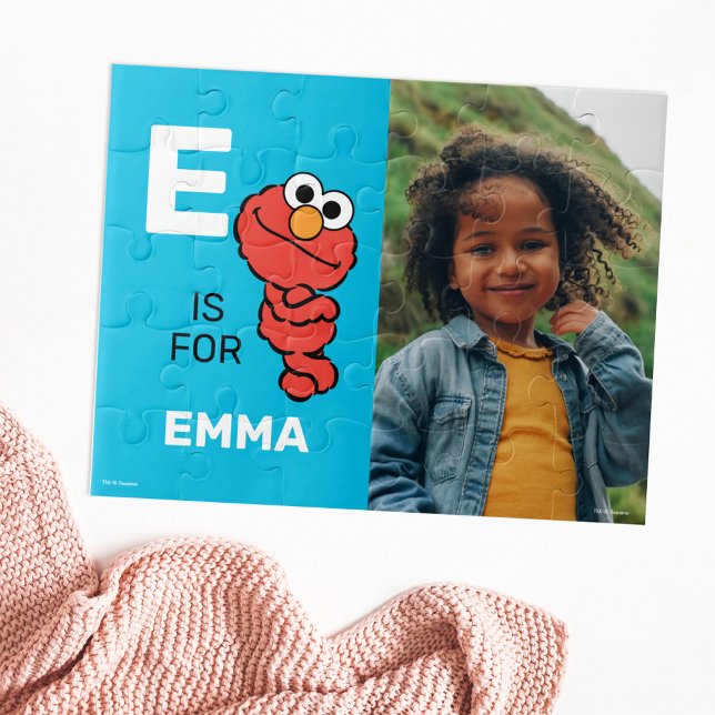 Puzzle E personalizado es para Elmo | Foto (Subido por el creador)