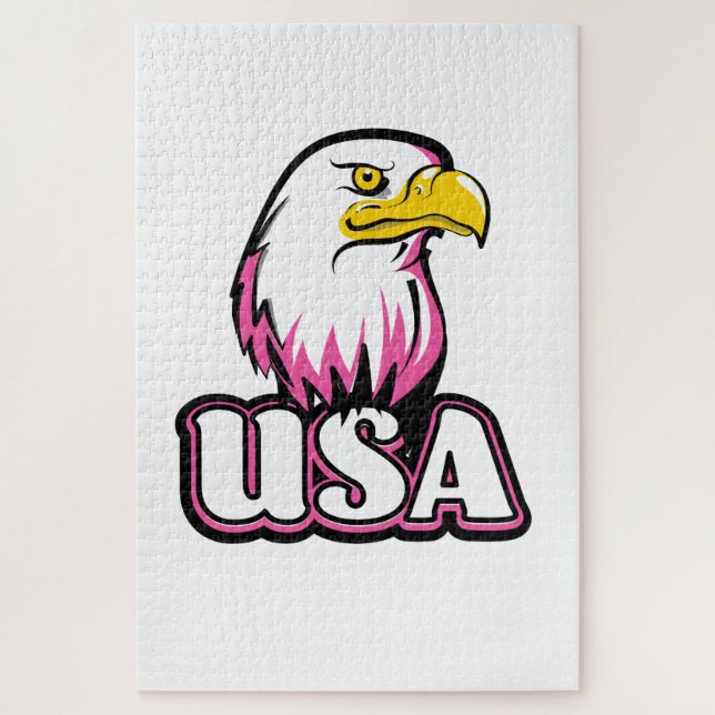 Puzzle Eagle Bald de Estados Unidos (Vertical)