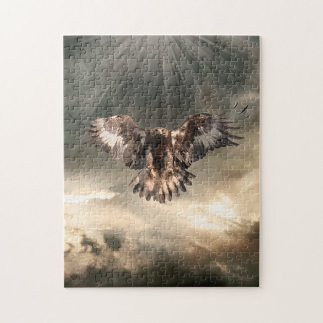 Puzzle Eagle de oro (Vertical)
