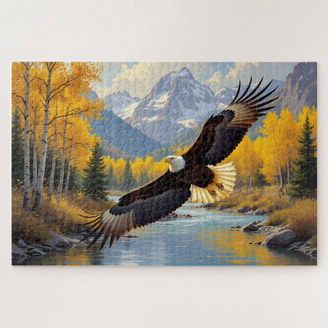 Puzzle Eagle River (Horizontal)
