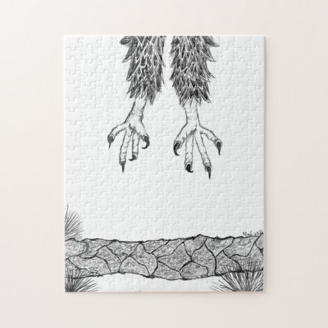 PUZZLE ¡EAGLES HARRIET + M CASA FUERTE VOLANDO WOOHOO! (Vertical)