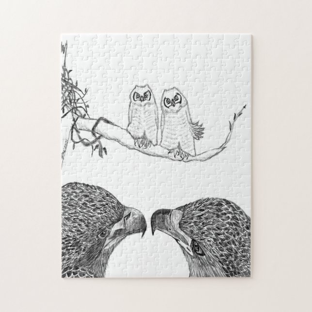 PUZZLE EAGLES HARRIET + M FUERTE DE CASA NO DAN UNA PISTA (Vertical)