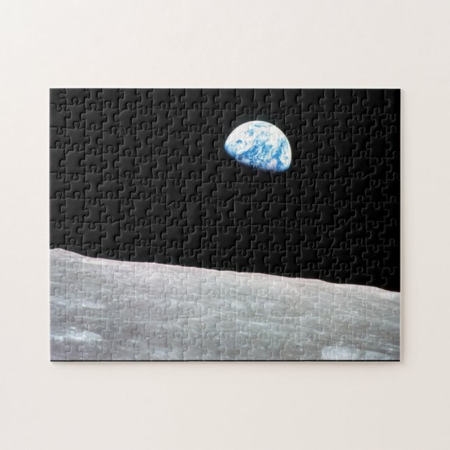 Puzzle Earthrise - La Perspectiva Lunar (Horizontal)