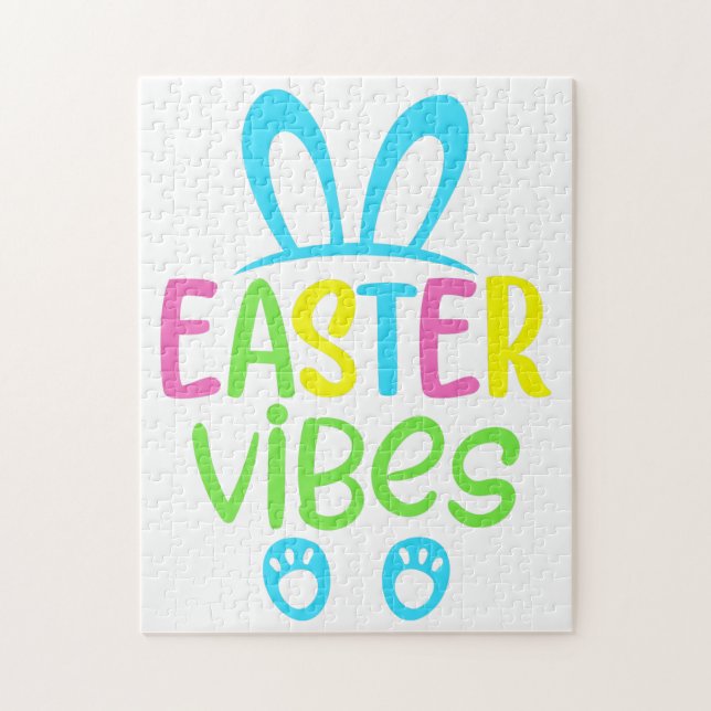 Puzzle Easter Vibes Pastel (Vertical)