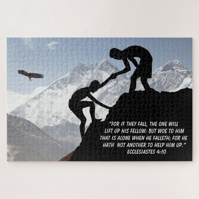 Puzzle Ecclesiastes 4:10 (Horizontal)