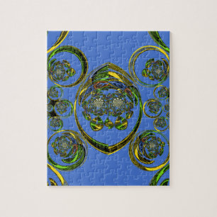 Puzzle Echa un vistazo a mis curvas azules