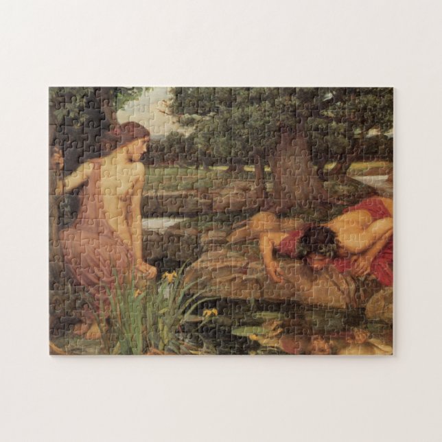 Puzzle Echo and Narcissus fine art (Horizontal)