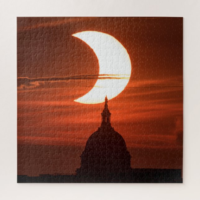 Puzzle Eclipse solar 2021 (Vertical)
