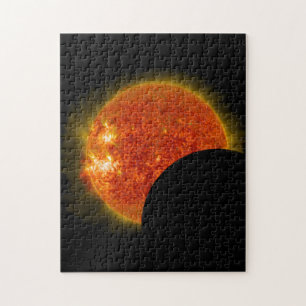 Puzzle Eclipse solar en curso