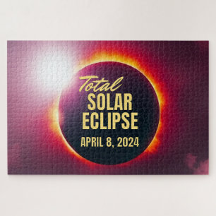 Puzzle Eclipse solar total de 2024