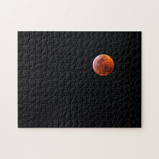 Puzzle Eclipse Total de Luna de Sangre | Isla Grande de H (Horizontal)