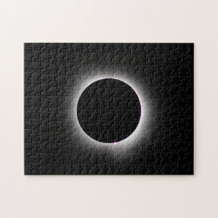Puzzle Eclipse Total de Sol 8 de abril de 2024