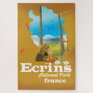Puzzle Ecrins, parque nacional Francia