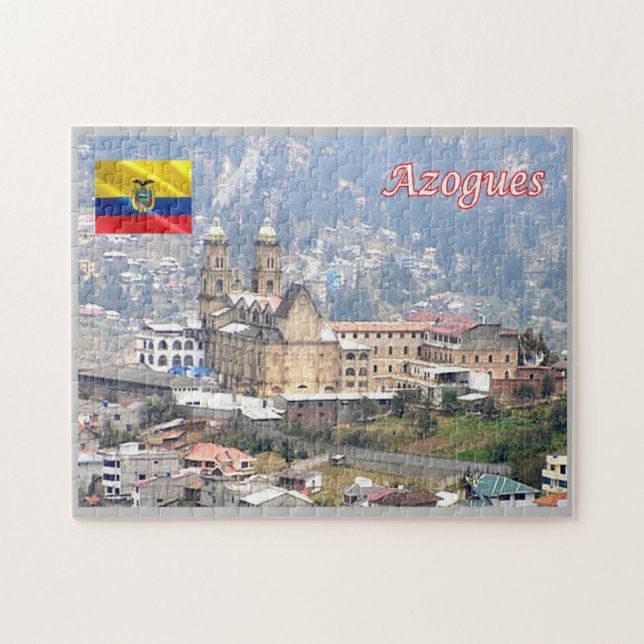 Puzzle Ecuador - Azogues - (Horizontal)